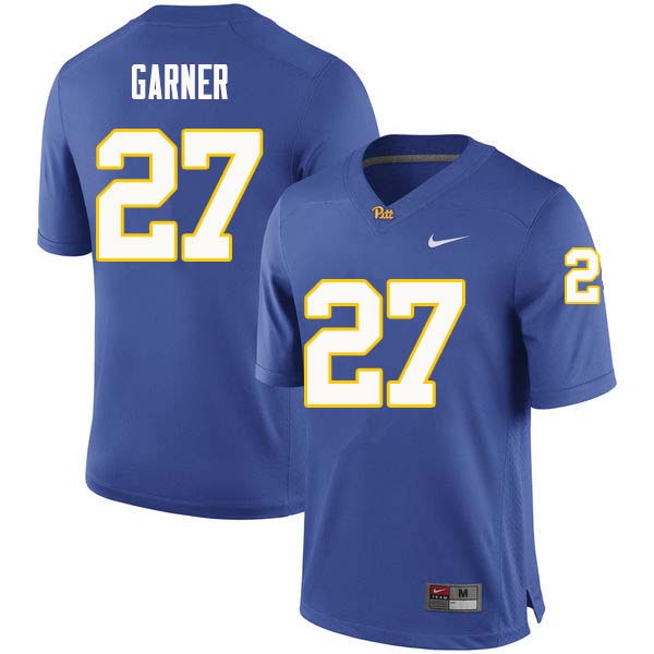 Men #27 Bricen Garner Pittsburgh Panthers College Football Jerseys Sale-Royal